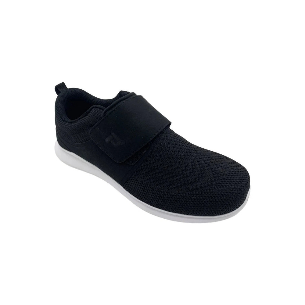 Propét Men's Viator Strap Walking Sneaker Black - Extra Wide